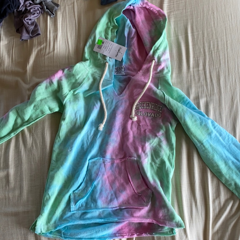 Colorado Pastel Tie-Dye Hoodie